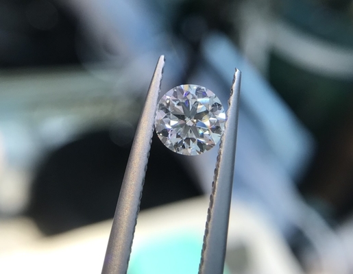 Купить Синтетический 1.11CT H VVS2 3EX CVD Лабораторно выращенный бриллиант круглой резки IGI сертифицированный online manufacture