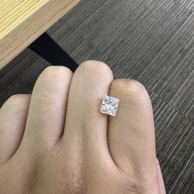 Купить 2.06CT F VS2 EX VG CVD Лабораторно произведенные бриллианты принцесса бриллиантный рез online manufacture