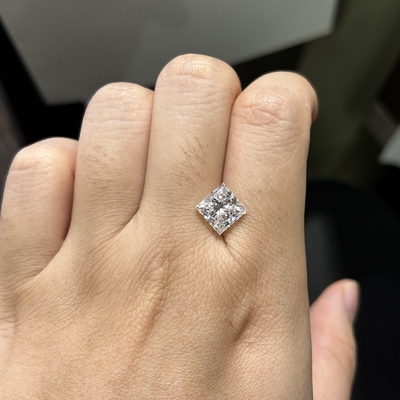 Купить 3.09CT D Цвет VS1 Прозрачность EX VG CVD Princess Лаборатория выращенные алмазы online manufacture