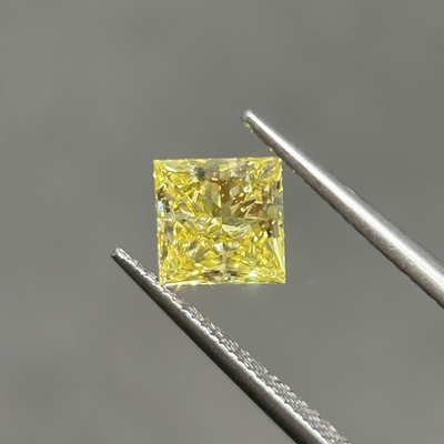 Купить 1.19ct Лабораторно выращенный роскошный желтый алмаз VVS2 2EX N IGI сертифицированный online manufacture