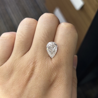 Купить 4.09CT F VS1 EX VG CVD Pear Shaped Lab Created Diamond LG628426480 (Лабораторный бриллиант, созданный в форме груши) online manufacture