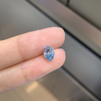 Купить IGI Сертификат 1.13ct Лабораторно выращенный алмазный груша резка CVD Fancy Intense Blue VS2 2EX N online manufacture