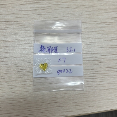 Купить 1.7CT Фанси жёлтый SI1 HPHT Человек сделал Канарские бриллианты Сердечный разрез online manufacture
