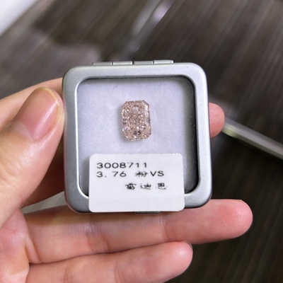Купить CVD 3.76ct Синтетический розовый бриллиант Лабораторный бриллиант online manufacture