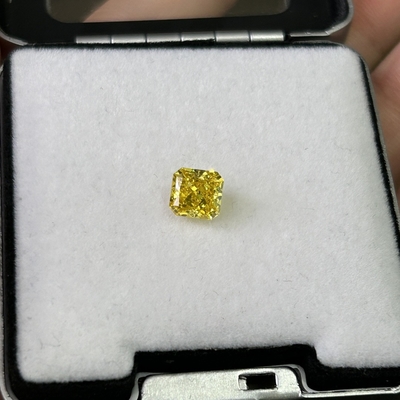 Купить 1.56ct Синтетический желтый алмаз HPHT Лабораторно выращенные алмазы Fancy Vivid Yellow SI2 2VG N IGI online manufacture