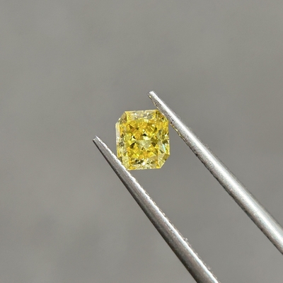Купить 0.55ct ВС2 Лабораторная конструкция Канарки Желтые бриллианты Радиантная резьба OEM ODM online manufacture