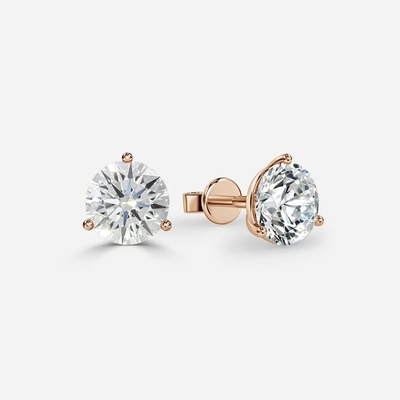 Купить Лабораторно выращенные бриллиантовые серьги 2 карата 18K 14K 10K 9K платина online manufacture