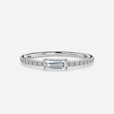 Купить 18K 14K 10K Массовое золото Классические ювелирные изделия VVS Прозрачность HPHT Вырезанная лаборатория выращенный бриллиант кольцо online manufacture