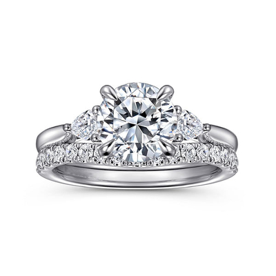 Купить Лабораторный бриллиантовый обручальный кольцо VVS Clarity HPHT Round Cut Lab Grown Diamond Ring online manufacture