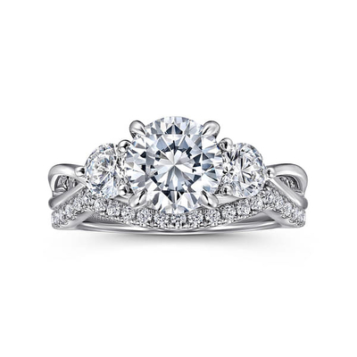Купить Лабораторный бриллиантовый обручальный кольцо VVS Clarity HPHT Round Cut Lab Grown Diamond Ring online manufacture