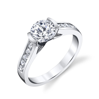 Классические ювелирные изделия LGD бриллиантовое кольцо 1-3 карат 18K 14K 10K 9K платина